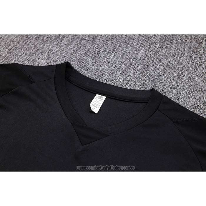 Chandal del Juventus Manga Corta 2023-2024 Negro - Pantalon Corto